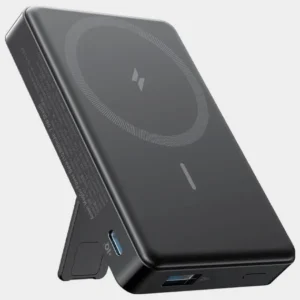 ANKER  MAGGO POWER  BANK  WITH  FOLDABLE  STAND  (10,000MAH,7.5W)-(A1652H11)-BLACK