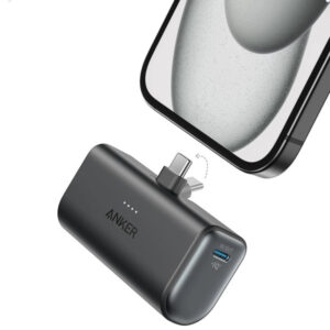 ANKER  NANO POWER  BANK  22.5W,BUILT  IN  USB-C CONNECTOR(A1653H11)-  BLACK