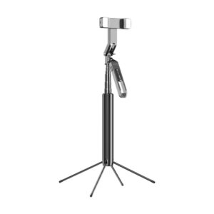 Porodo 360° Tilt Handle Media Pod Folding Quad Base